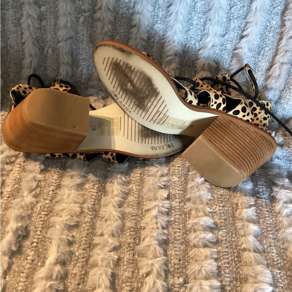 Anthropologie Sol Sana Rudey sandals size 38/8 - Picture 4 of 4
